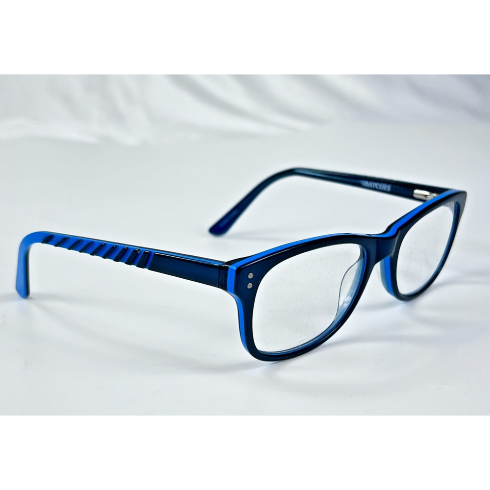 Raycers KB 7001 BL Kids Black Blue Square 48-17-130 Eyeglasses FRAMES ONLY